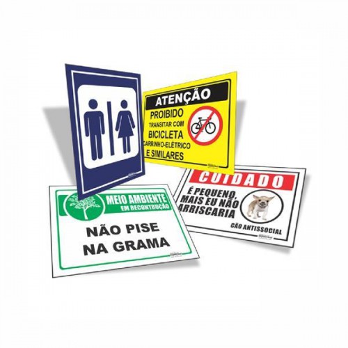 Adesivo Aplicado no Ps 2mm Frente e Verso Laminado