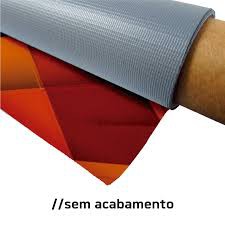 Lona 440gm Brilho Com Bainha e Sem ilhóis